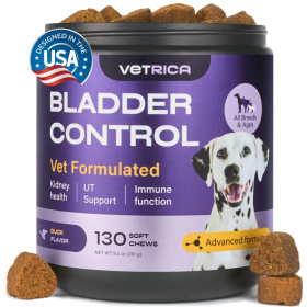 Dog UTI Treatment Duck Flavor Bladder Control Cranberry Chews Dog Cranberry Supplement for Urinary Tract Bladder & Kidney Health Cranberry D Mann (Option: Duck)